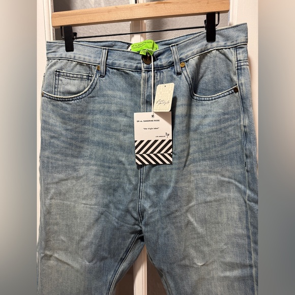 NWT SR x Sandrine Rose “The Virgin Label” Harem Jeans – Size 28 - Picture 4 of 11